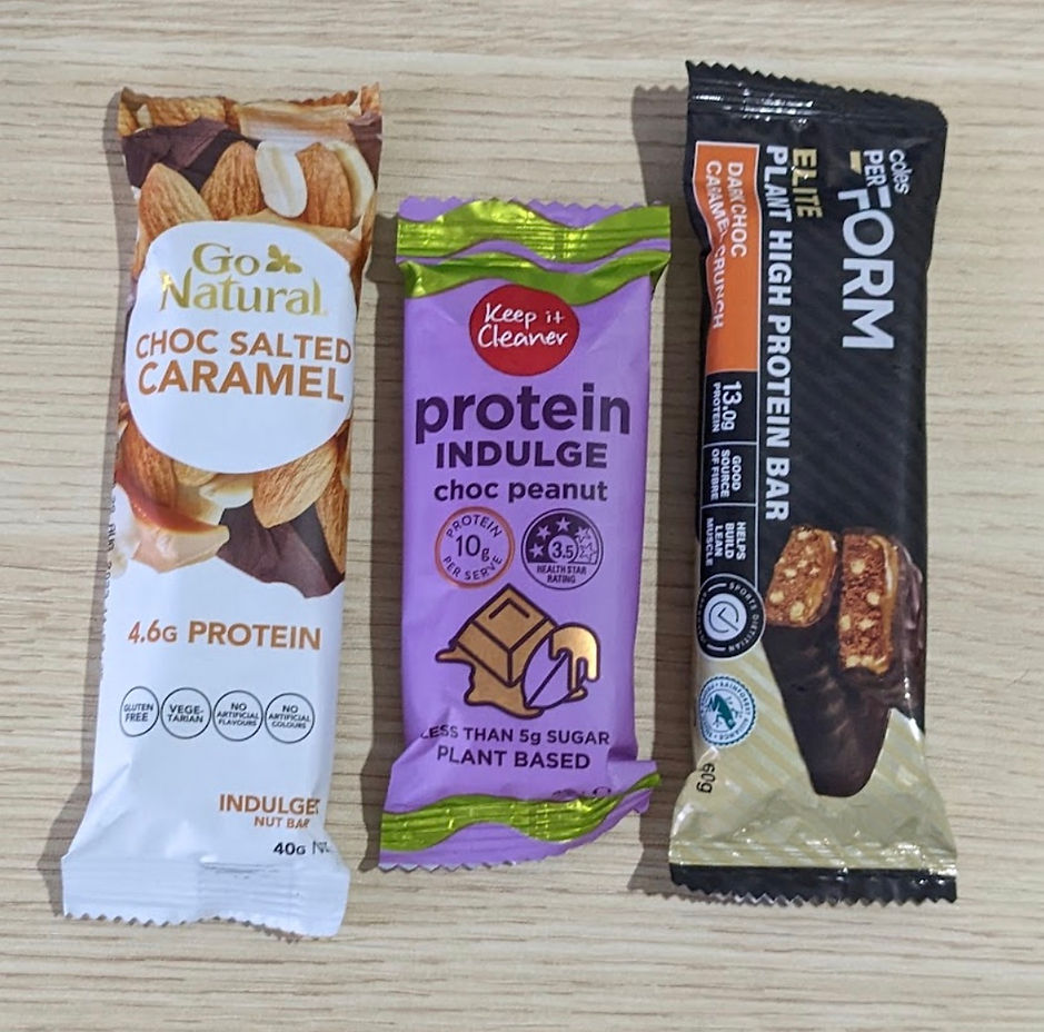 plant based protein bar product images