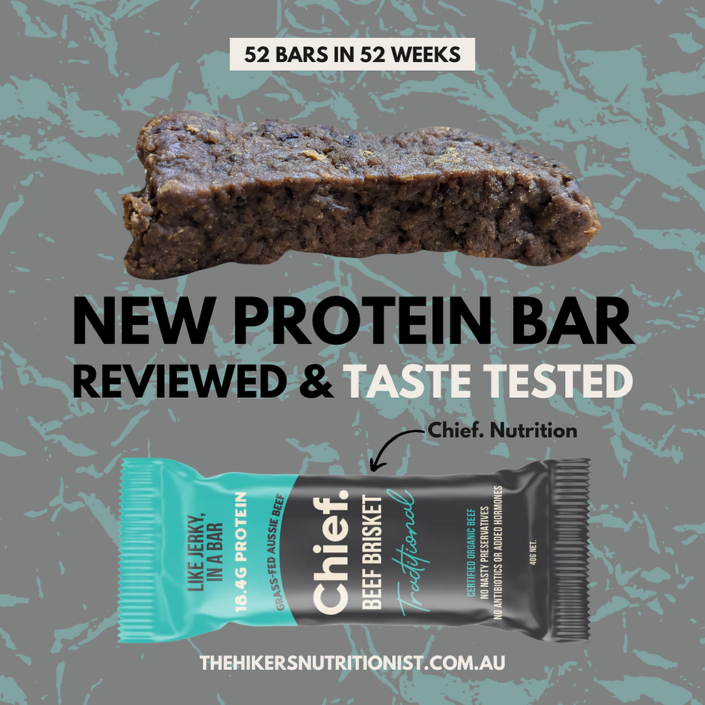 Chief Nutrition Traditional Beef Protein Bar Insta Tile