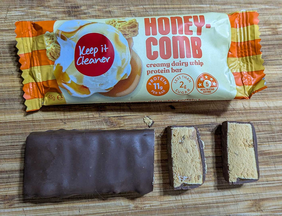 Keep It Cleaner Honeycomb Creamy Dairy Whip Protein  Bar