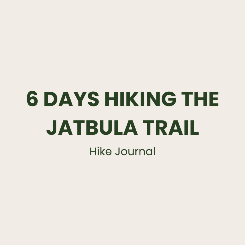Hike Journal: The Jatbula Trail,&nbsp;NT