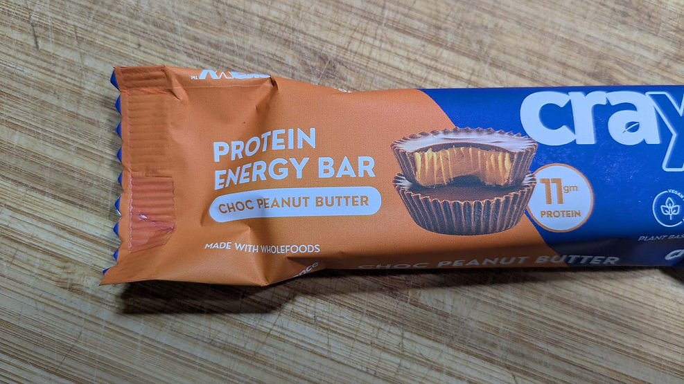 CRAYV Choc Peanut Butter Protein Energy Bar