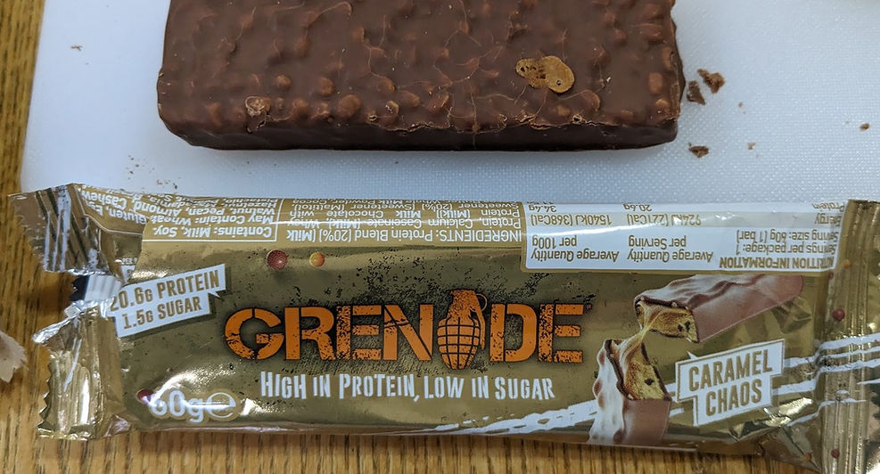 Grenade high protein low sugar bar