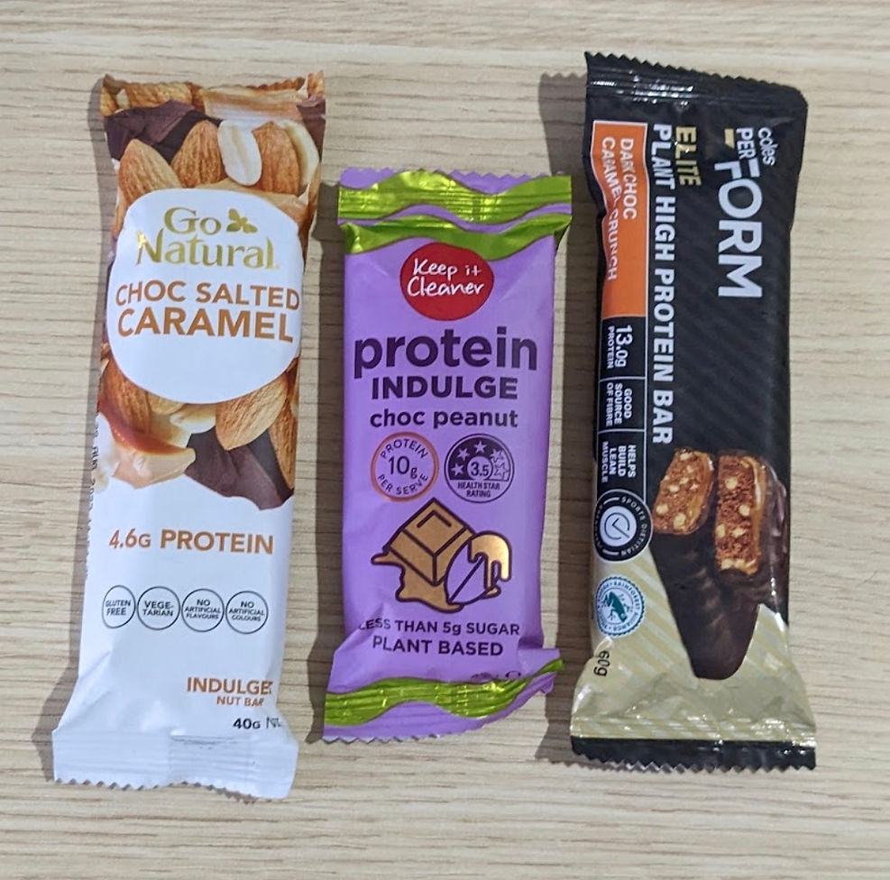 Plant based protein bars