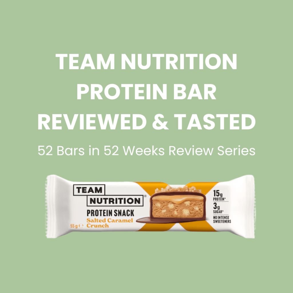 Team Nutrition Salted Caramel Crunch Protein Bar&nbsp;Review