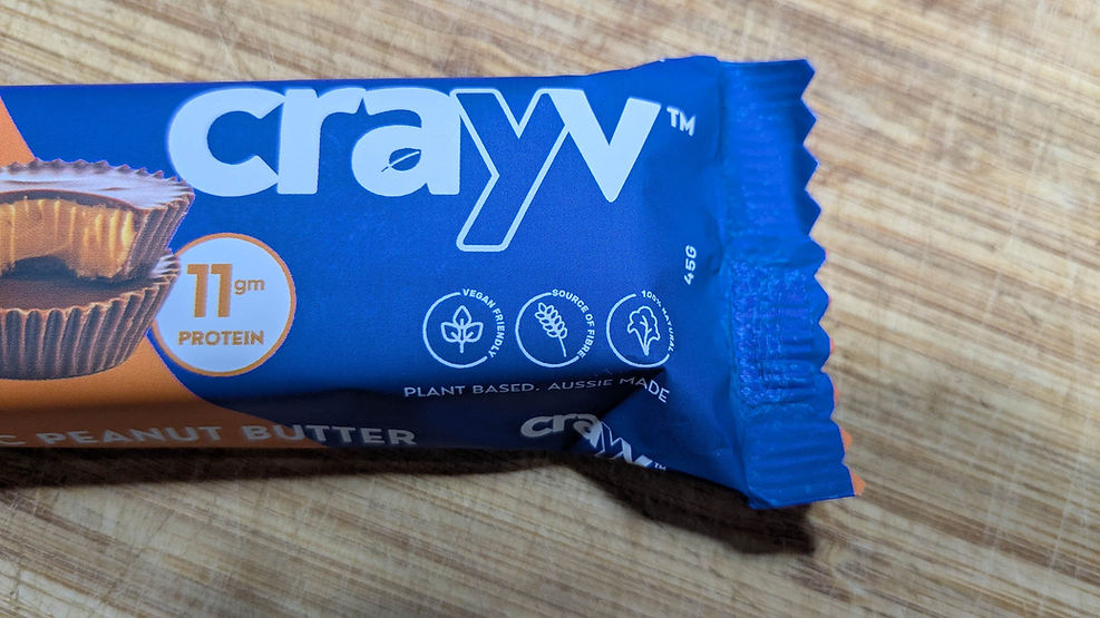 CRAYV Peanut Butter Chocolate Protein Bar