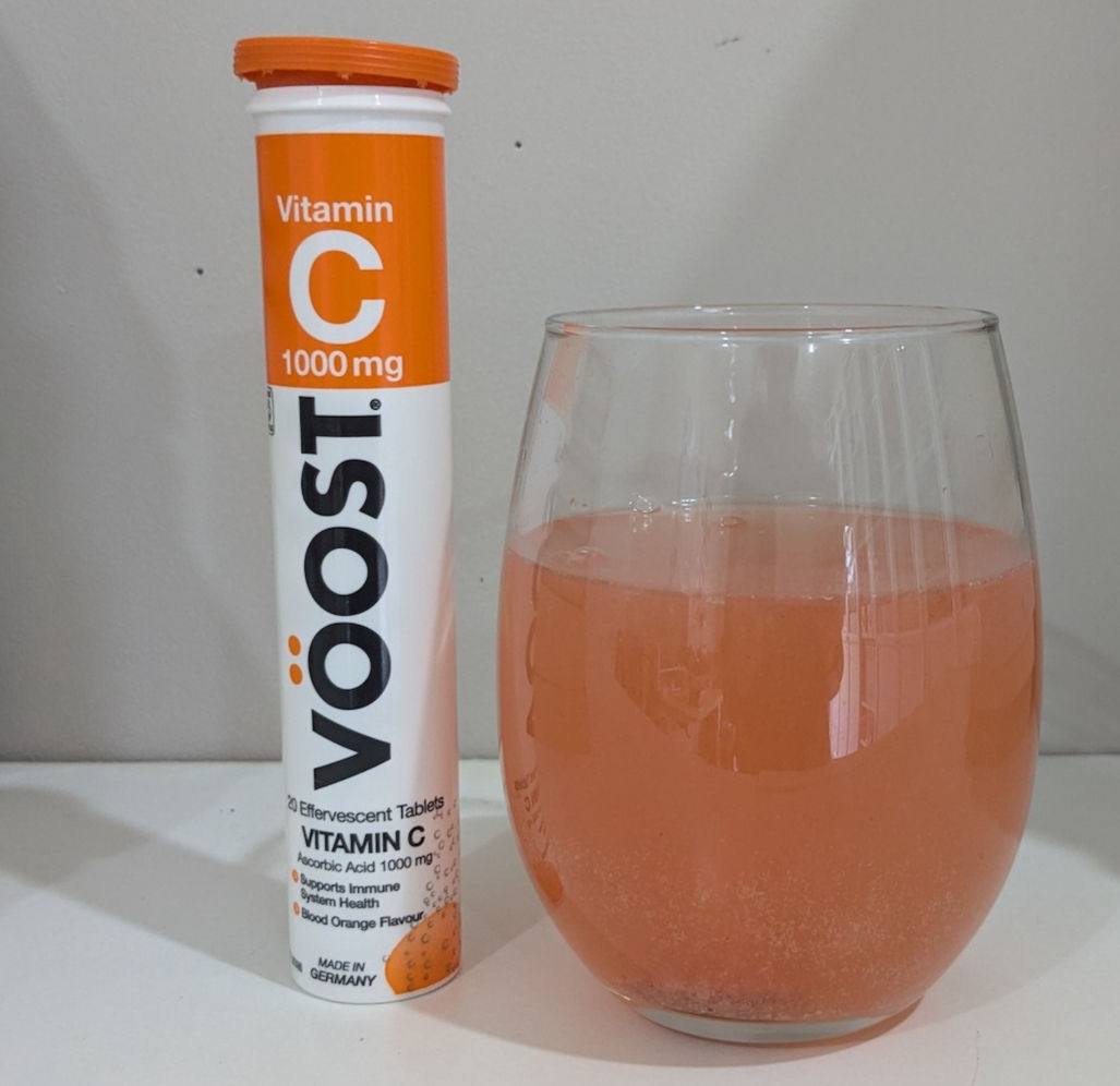 Voost dissolving in water