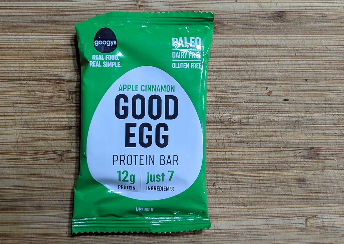 Googys Apple Cinnamon Good Egg Protein Bar