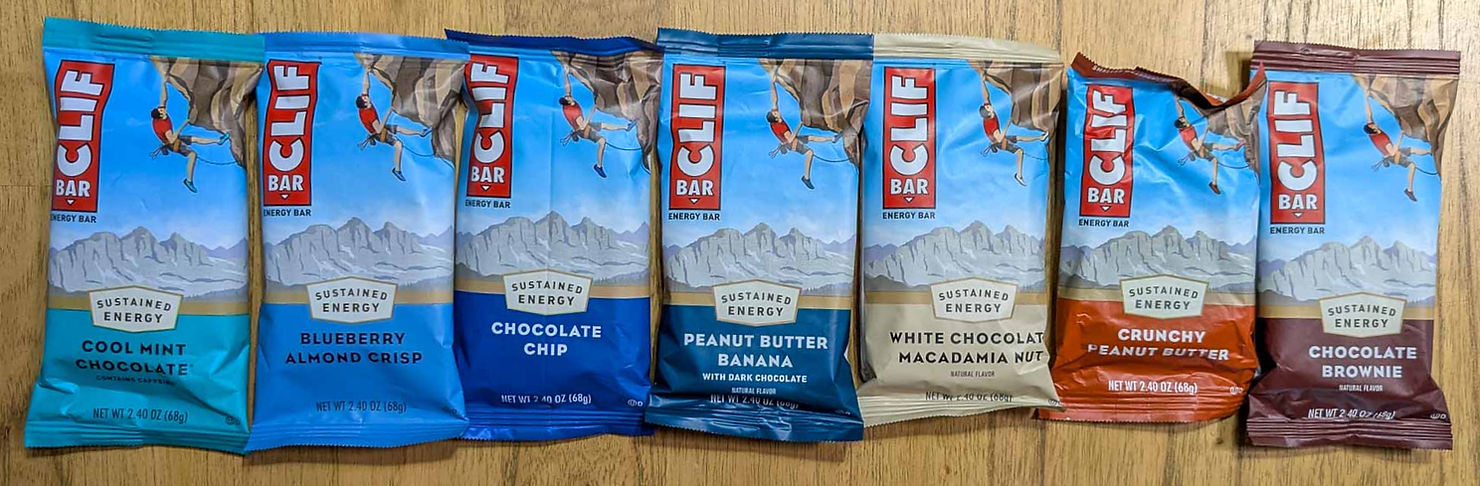 CLIF Energy Bar Range