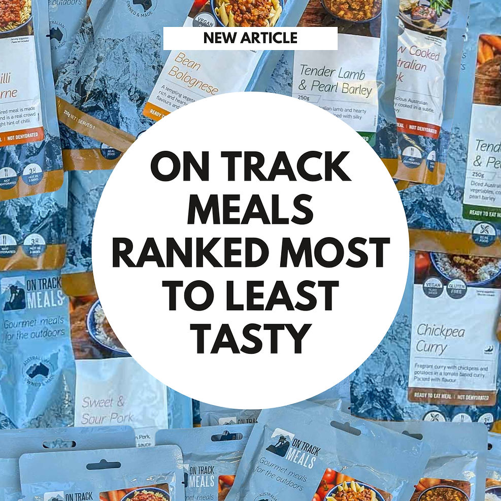 On Track Meals Review collage