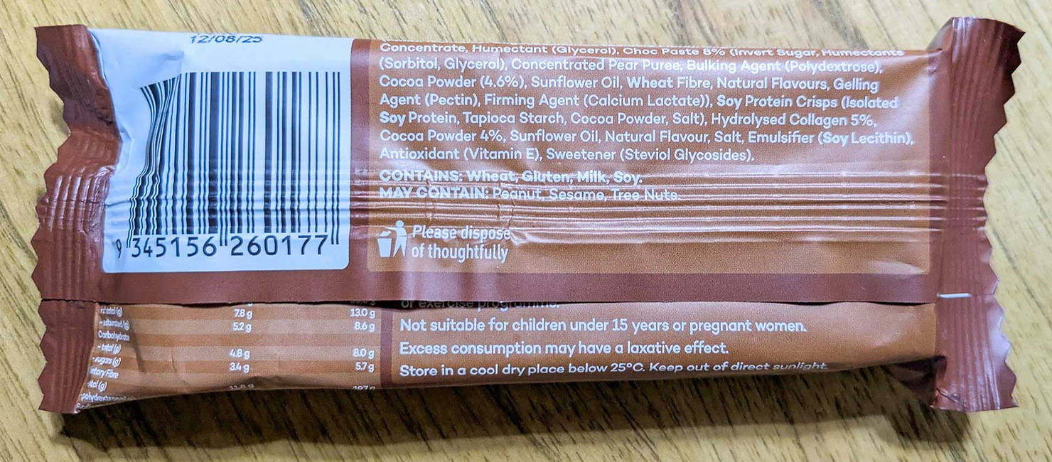 Bondi Protein Collagen Plus Chocolate Mudcake Protein Bar