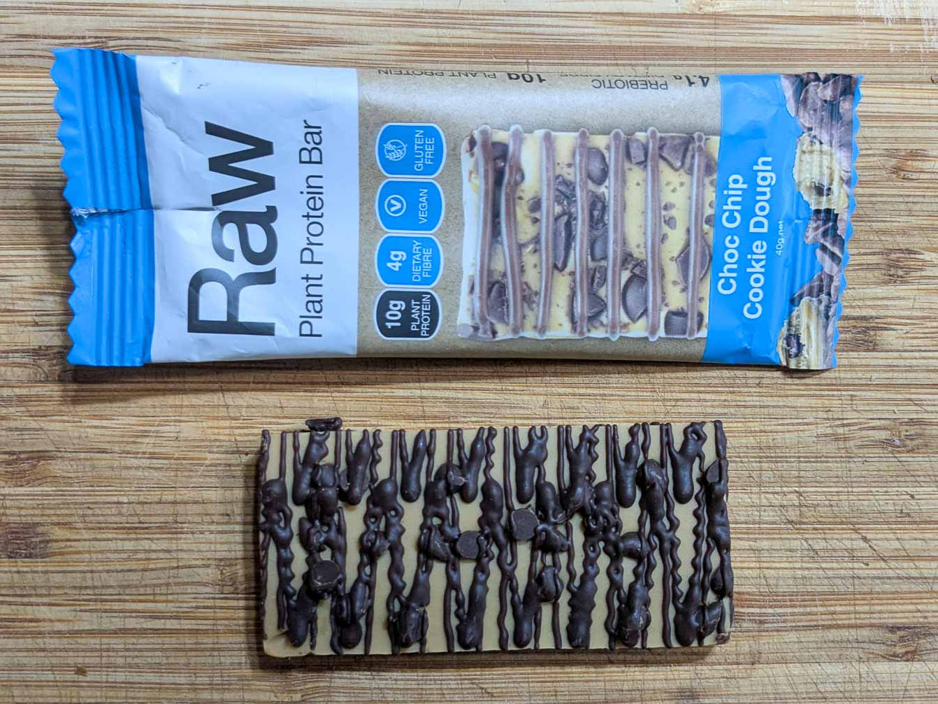 Amazonia Raw Plant Protein Bar Choc Chip Cookie Dough