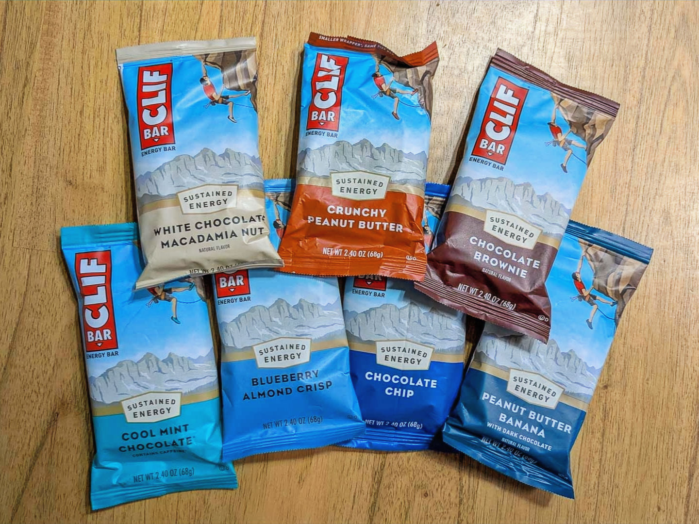 CLIF Bar Flavours