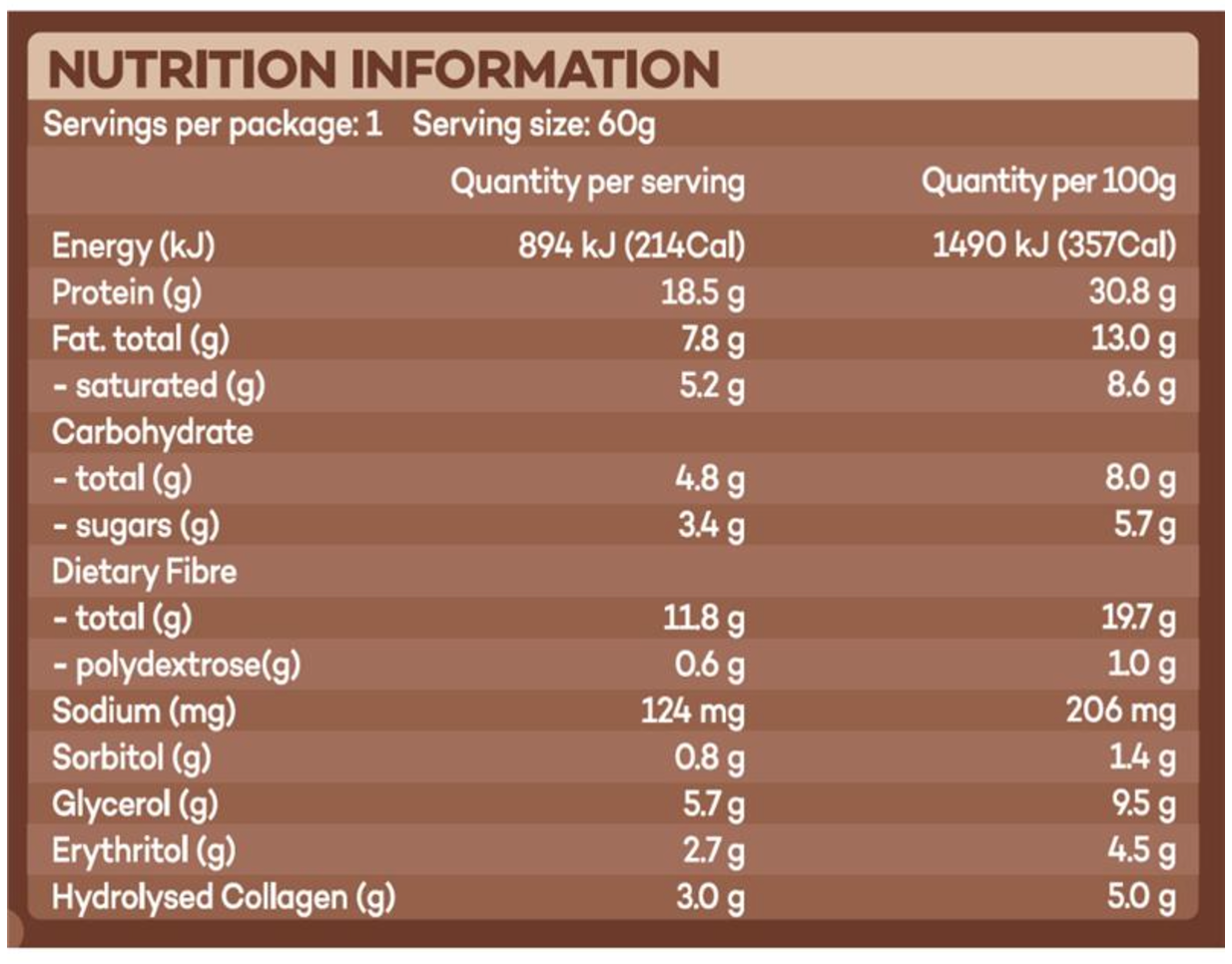 Bondi Protein Collagen Plus Chocolate Mudcake Protein Bar