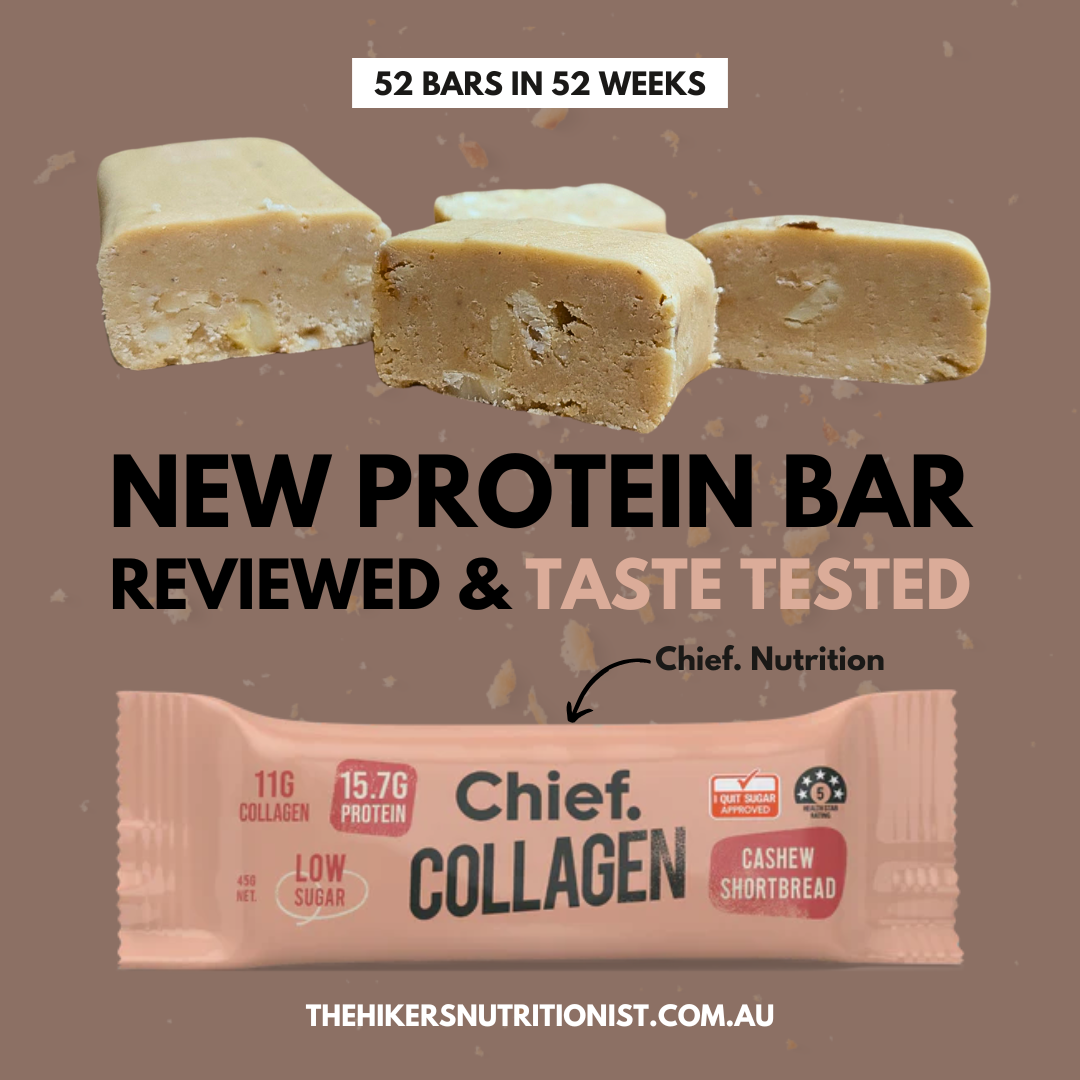 Chief Collagen Shortbread Protein Bar