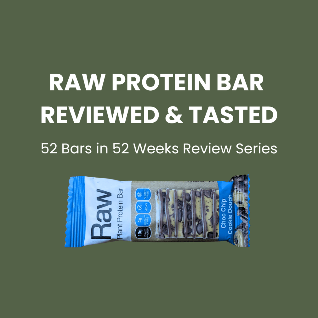 Amazonia Raw Plant Protein Bar Choc Chip Cookie Dough&nbsp;Review