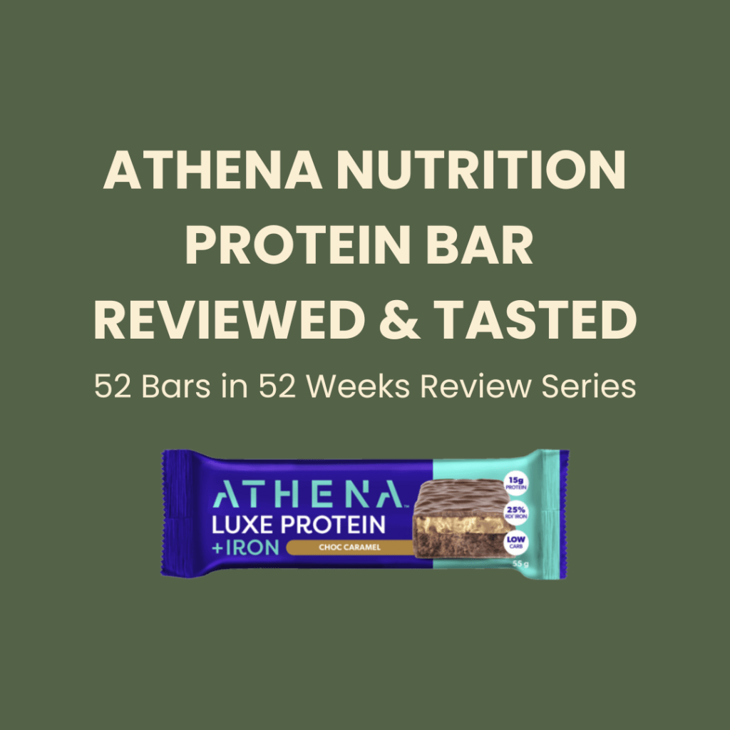 Athena Luxe Protein Plus Iron Choc Caramel Protein Bar&nbsp;Review